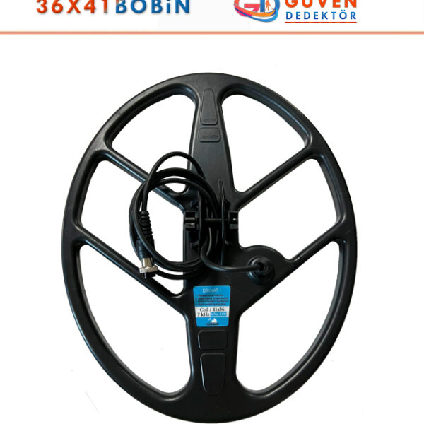 36x41 Dedektör Başlık 7 kHz Via Gold, A9 ve A6 Plus Uyumlu