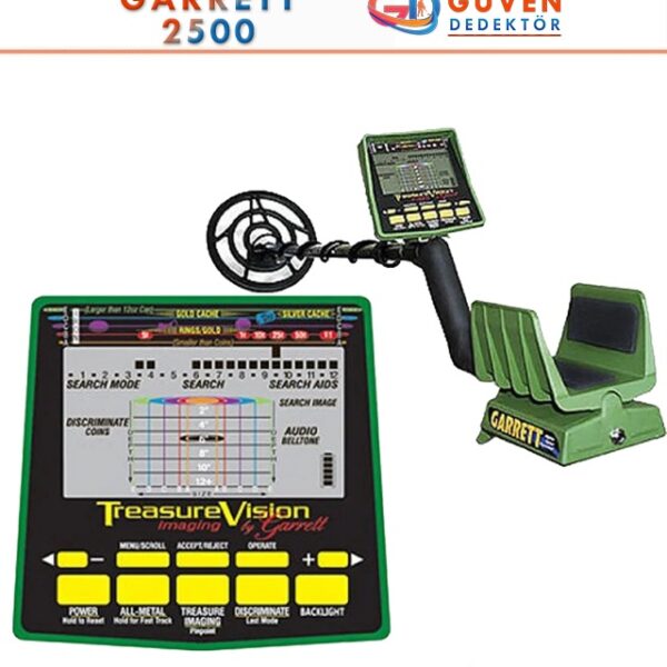 GARRETT 2500 KIRALIK Altın Metal Define Dedektörü, gold metal treasure detector for rent, kiralık garrett