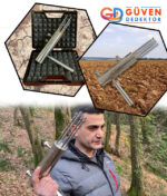 MODEL 15 Alan tarama cihazı, model 15 alan tarama dedektörü, area scanning device, area scanning detector silver