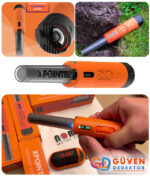 XPOINTER MAX Su Geçirmez Ayrımlı Pointer, su geçirmez dedektör, xpointer max ayrımlı dedektör metal