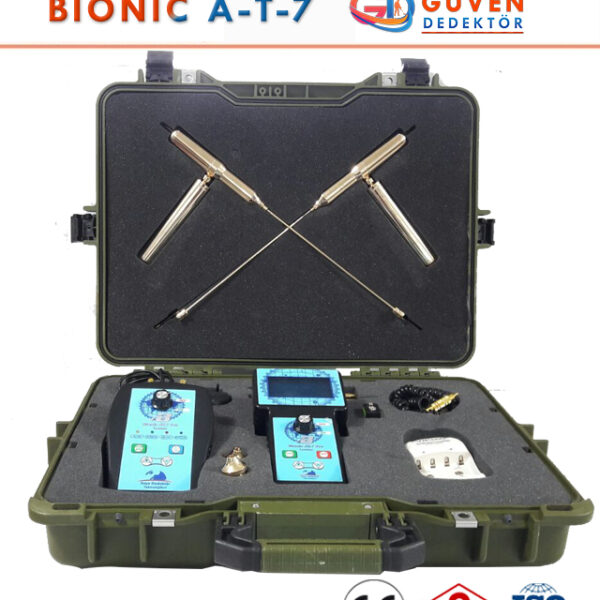 bionic a-t-7 alan tarama cihazı, en iyi alan tarama cihazı, derin alan tarama cihazı, define arama cihazı