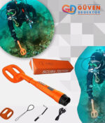 scuba tector su altı dedektörü, tector scuba su geçirmez dedektör, waterproof scuba detector gold