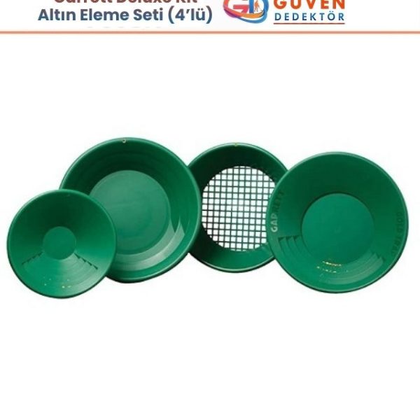 Garrett Deluxe Kit Altın Eleme Seti (4’lü)