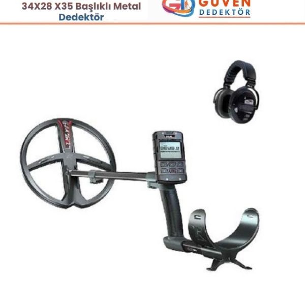XP Deus 34X28 X35 Başlıklı Metal Dedektörü